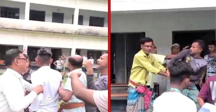 ঝিনাইদহে শ্রেণিকক্ষে জোর করে শিক্ষার্থীদের চুল কাটালেন সভাপতি