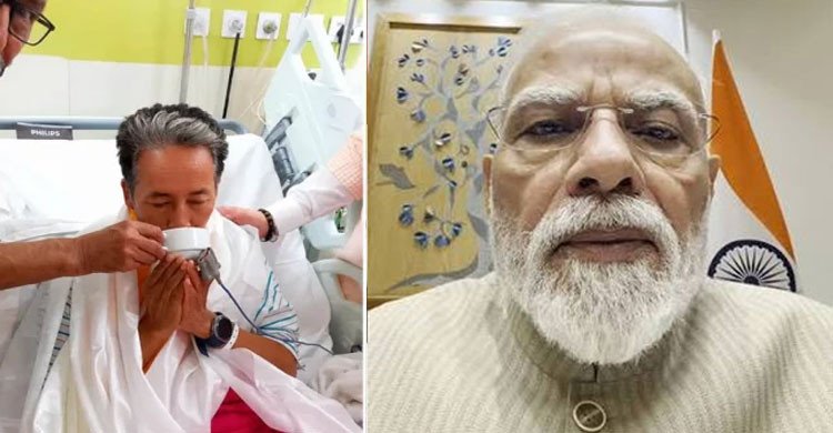 প্রশ্নফাঁস ইস্যুতে মোদির কঠোর পদক্ষেপের আশ্বাস, ২৬ দিন পর অনশন ভাঙলেন ওয়াংচুক