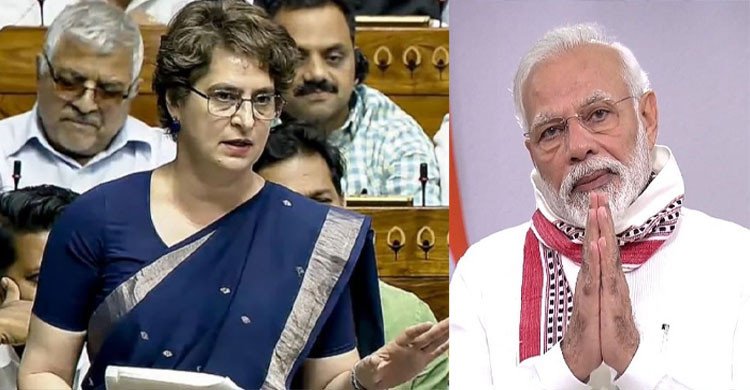 শিক্ষার্থীদের ওপর অস্ত্র ব্যবহারের জবাবদিহি করতে হবে মোদি-শাহকে: প্রিয়াঙ্কা গান্ধী  