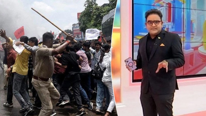 বাংলাদেশ নিয়ে সরব, ভারতের প্রশ্নফাঁস ও আন্দোলনে নীরব কেন ময়ূখ রঞ্জন ঘোষ?