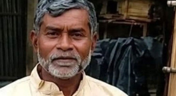 জমিতে ধানের চারা রোপনের সময় বজ্রপাতে কৃষকের মৃত্যু