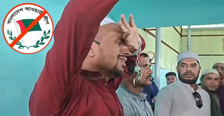 চট্টগ্রামে হাতকড়া পরেই বাবার জানাজায় অংশ নিলেন আ. লীগ নেতা