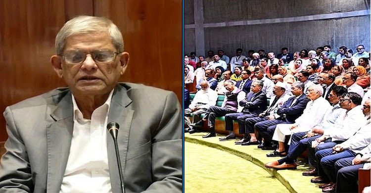 বিদায়ী বক্তব্যে কাঁদলেন মির্জা ফখরুল, এমপিদের কাছে চাইলেন দোয়া-ভোট