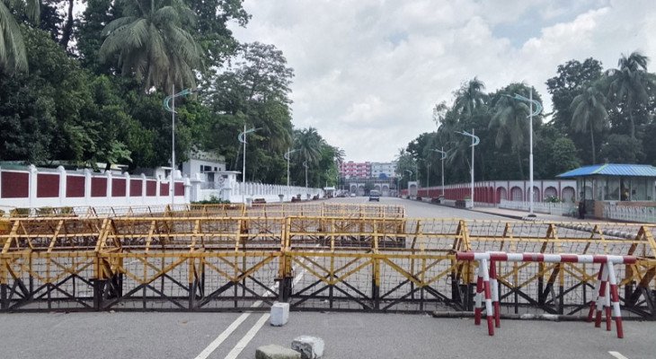 রাষ্ট্রপতির শপথ ঘিরে বঙ্গভবন এলাকায় নিরাপত্তা জোরদার