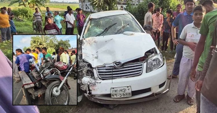 বগুড়ায় ১১ ঘণ্টার ব্যবধানে একই স্থানে দুর্ঘটনা, এবার একসঙ্গে প্রাণ গেল স্বামী-স্ত্রীর
