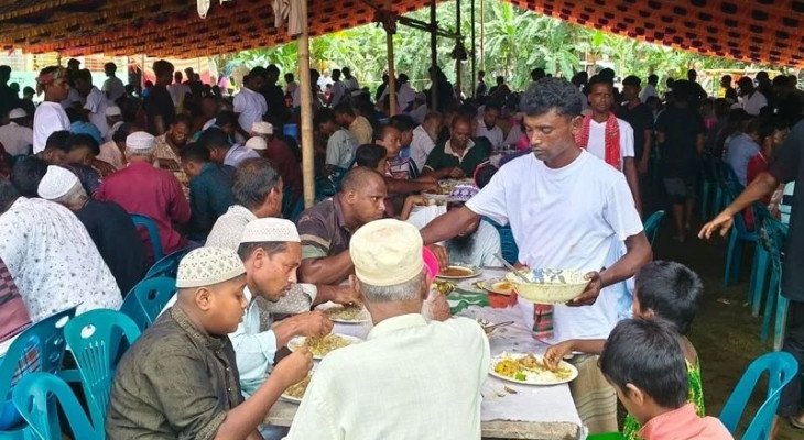 জীবিত থাকতেই নিজের ‘চল্লিশা’ আয়োজন, ৫ হাজার মানুষকে খাওয়ালেন দম্পতি