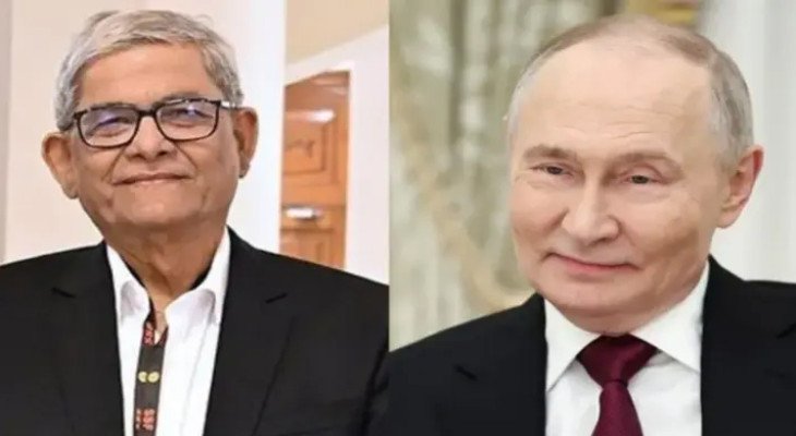 নবনির্বাচিত রাষ্ট্রপতি মির্জা ফখরুলকে অভিনন্দন জানিয়ে যা বললেন পুতিন