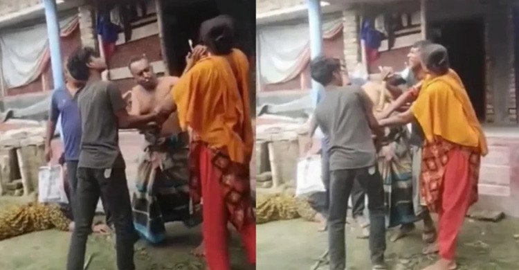 বাবার মরদেহ সামনে রেখে কবরের জায়গা নিয়ে দুই ভাইয়ের সংঘর্ষ, দাফন করলেন এলাকাবাসী