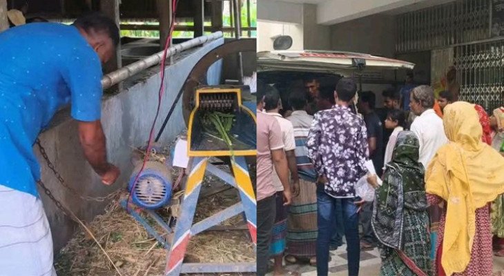 ঝিনাইদহে ঘাস কাটার মেশিনে বিদ্যুৎস্পৃষ্ট হয়ে স্বামী-স্ত্রীর মৃত্যু