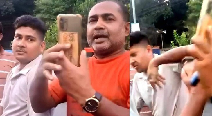 পুলিশ সদস্যকে প্রকাশ্যে থাপ্পড়, সাবেক ছাত্রদল নেতা নয়ন গ্রেপ্তার