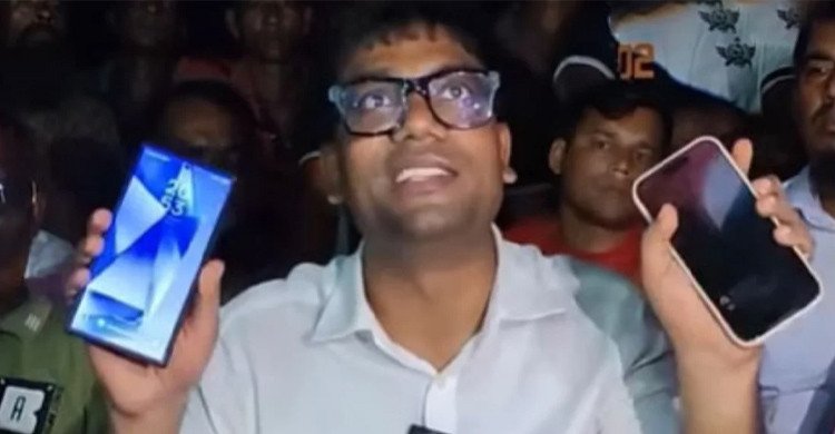 আমার দুই ফোনেই চার্জ আছে, মানে বিদ্যুতের ঘাটতি কম: যুবদল নেতা নয়ন