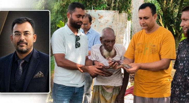 শতবর্ষী আব্দুল বারীর পাশে ওয়ালটনের বিক্রয় বিভাগের প্রধান