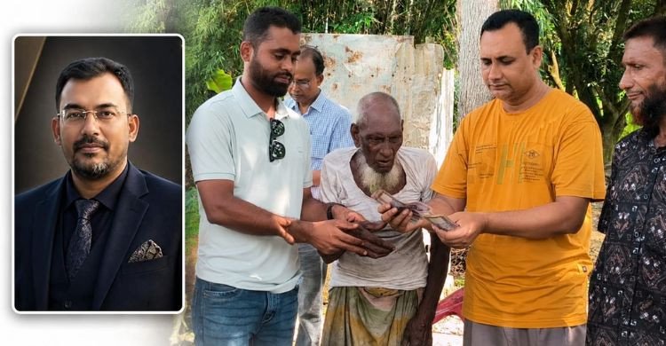 শতবর্ষী আব্দুল বারীর পাশে ওয়ালটনের বিক্রয় বিভাগের প্রধান