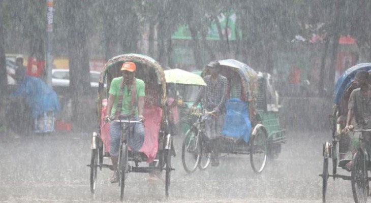 চার বিভাগে বৃষ্টি-বজ্রবৃষ্টির পূর্বাভাস, চট্টগ্রামে ভারী বর্ষণের সম্ভাবনা