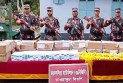 শেরপুর সীমান্তে ১৭ লাখ ৫৮ হাজার টাকার ভারতীয় কসমেটিকস জব্দ