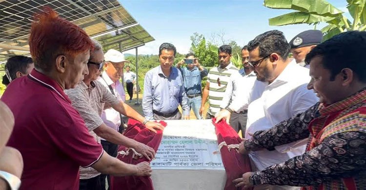 সাজেকের দুর্গম পাহাড়ে পানির সংকট মেটাবে সোলার প্রযুক্তি: মীর হেলাল