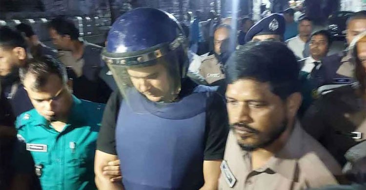 রাষ্ট্রদ্রোহ মামলায় সাবেক ওসি রাকিবুলের ৫ দিনের রিমান্ড