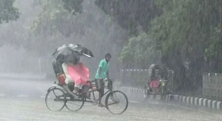 সারাদেশে টানা পাঁচ দিন বৃষ্টির আভাস, কোথাও হতে পারে ভারী বর্ষণ