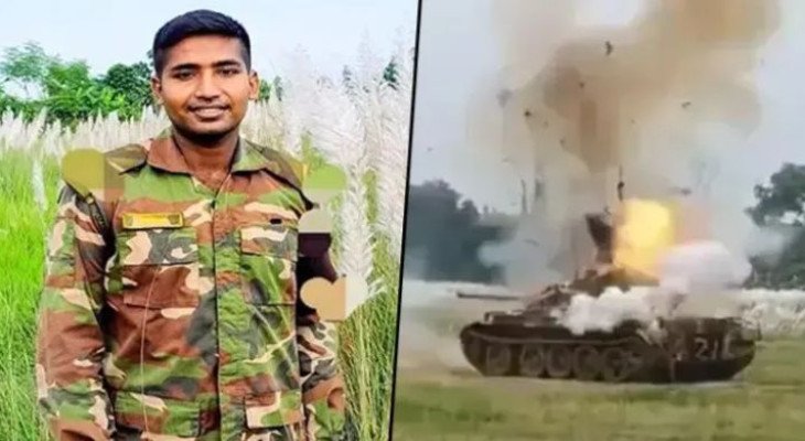 বাবা হওয়ার আনন্দ পুরোপুরি উপভোগ করার আগেই দুর্ঘটনায় প্রাণ গেল সেনাসদস্যের
