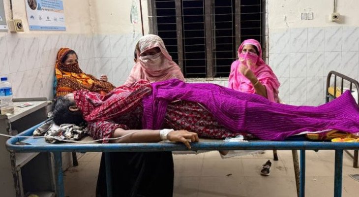 কলাপাড়ায় অন্তঃসত্ত্বা নারীকে মারধর, নবজাতকের মৃত্যু