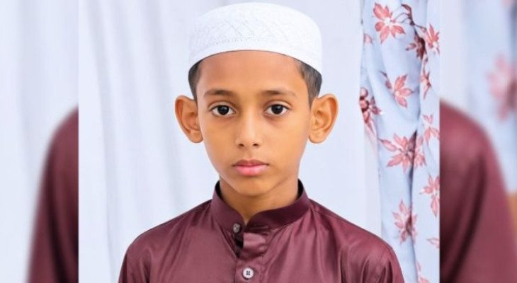 ১১ বছরের মাদ্রাসাছাত্র আরহাম নাবিল নিখোঁজ
