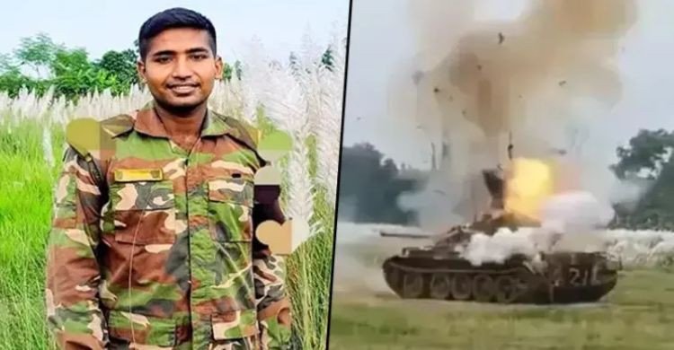 বাবা হওয়ার আনন্দ পুরোপুরি উপভোগ করার আগেই দুর্ঘটনায় প্রাণ গেল সেনাসদস্যের