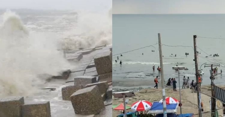 বর্ষা এলেই ভাঙনের কবলে কুয়াকাটা সমুদ্রসৈকত, নেই কার্যকর পদক্ষেপ