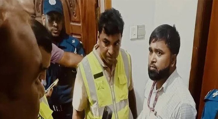 নাটোরে শিশুর আঙুল কাটার অভিযোগে পুলিশ  কনস্টেবল ও তার স্ত্রী গ্রেপ্তার