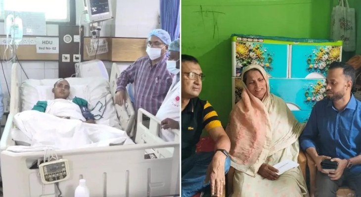 গুম হওয়া আলামিনের মা ও শহীদ জুবায়েরের বোনের খোঁজ নিলেন প্রধানমন্ত্রী