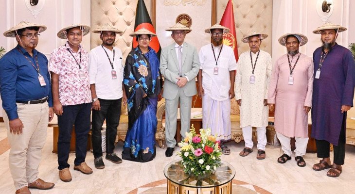 কৃষকরাই দেশের আসল ও শ্রেষ্ঠ মানুষ: রাষ্ট্রপতি