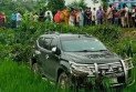 বৃদ্ধাকে বাঁচাতে গিয়ে ধানক্ষেতে প্রতিমন্ত্রীর গাড়ি, আহত প্রতিমন্ত্রী ও স্ত্রী