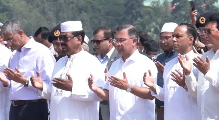 সংসদে সাবেক এমপি সালাহউদ্দিনের জানাজা, অংশ নিলেন প্রধানমন্ত্রী তারেক রহমান