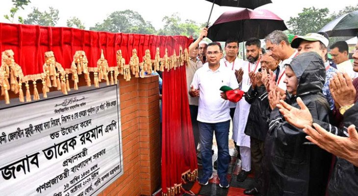 ফেনীতে ১ হাজার ৫৪২ কোটি টাকার মুহুরী-কহুয়া প্রকল্পের উদ্বোধন করলেন প্রধানমন্ত্রী