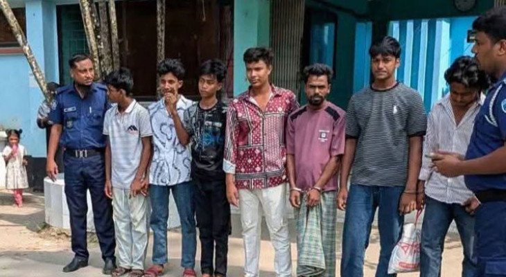 বেগমগঞ্জে নিষিদ্ধ ছাত্রলীগের ঝটিকা মিছিল, গ্রেফতার ৮