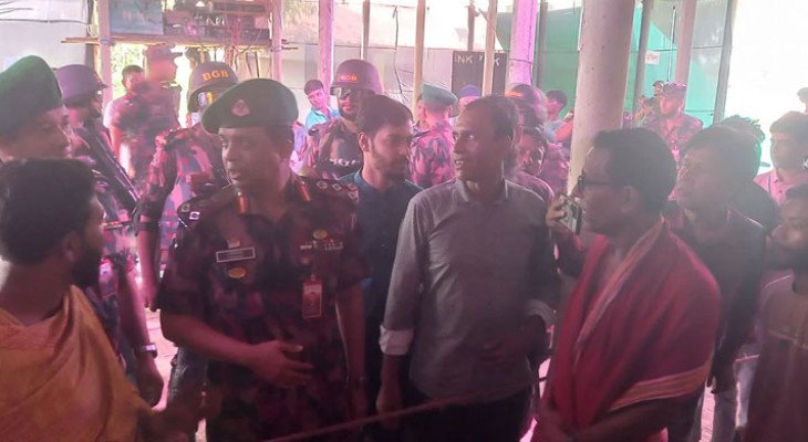 হবিগঞ্জ-মৌলভীবাজারের ৬৪ পূজামণ্ডপের নিরাপত্তায় ১২ প্লাটুন বিজিবি মোতায়েন