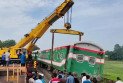 টাঙ্গাইলে নীলসাগর এক্সপ্রেস লাইনচ্যুত, ৬ ঘণ্টা পর স্বাভাবিক রেল যোগাযোগ