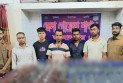 জামালপুরে ২১৭ বোতল ভারতীয় মদ জব্দ, ছাত্রদল নেতাসহ গ্রেপ্তার ৫