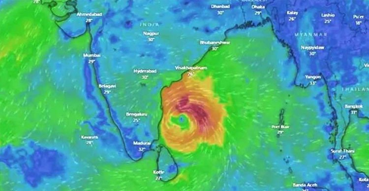 ধেয়ে আসছে ঘূর্ণিঝড় ‘অর্ণব’, বিপাকে পড়তে পারে যেসব এলাকার মানুষ