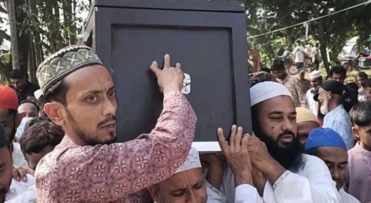সৌদির বিমানবন্দরে হামলায় নিহত শাহেদের মরদেহ বাড়িতে পৌঁছেছে