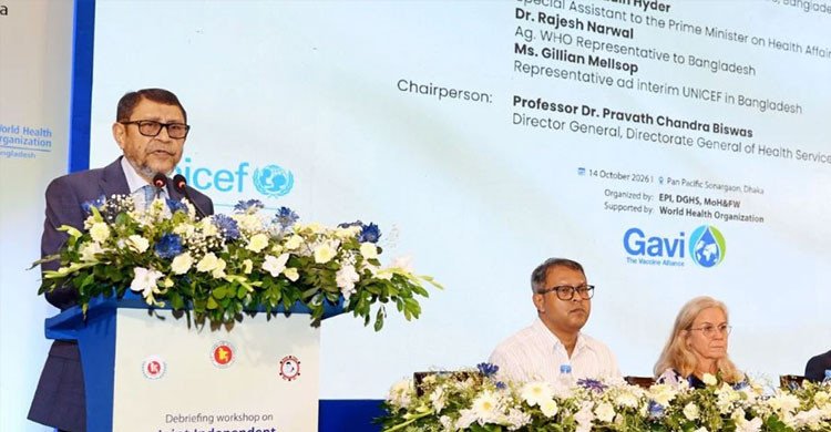 শিশুদের টিকাদানে শতভাগ লক্ষ্যমাত্রা অর্জনের নির্দেশ স্বাস্থ্যমন্ত্রীর