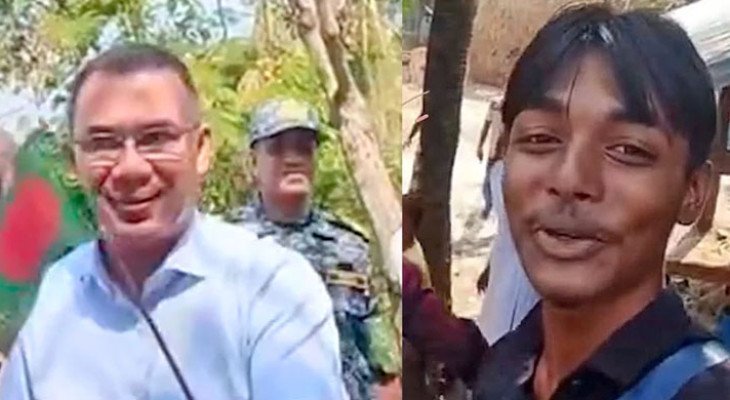 ‘প্রধানমন্ত্রীর সঙ্গে হাত মিলাইছি, জীবন সার্থক’: বাদাম বিক্রেতা রাজু