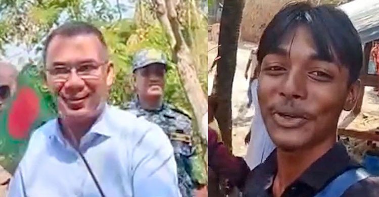 ‘প্রধানমন্ত্রীর সঙ্গে হাত মিলাইছি, জীবন সার্থক’: বাদাম বিক্রেতা রাজু