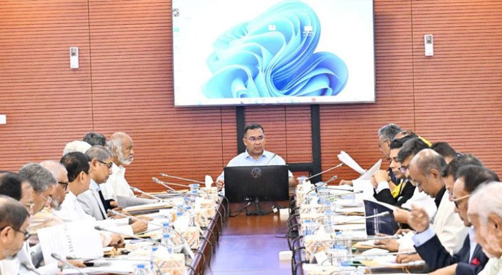 প্রধানমন্ত্রীর সভাপতিত্বে মন্ত্রিসভার বৈঠক