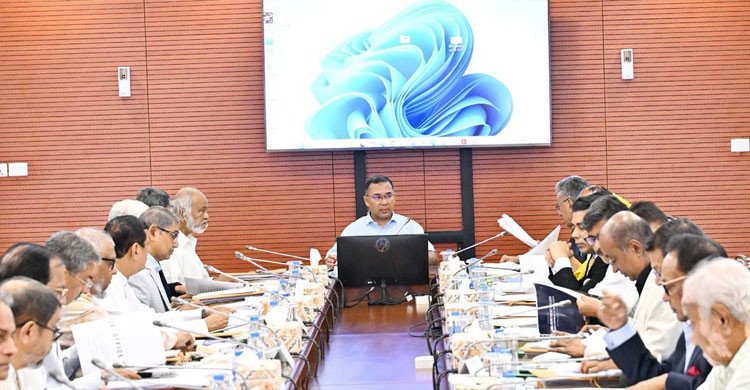 প্রধানমন্ত্রীর সভাপতিত্বে মন্ত্রিসভার বৈঠক