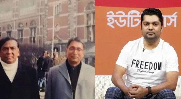 স্পিকারের সঙ্গে বাবার ছবি দিলেন জয়, ভক্ত বললেন ‘এবার জমি নিশ্চিত’