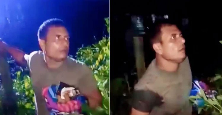 চোর সন্দেহে ধাওয়া খেয়ে লুঙ্গি খুলে পানিতে ঝাঁপ
