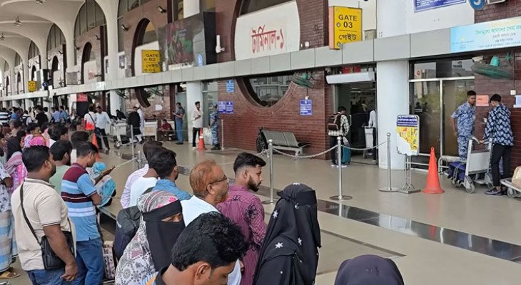 সৌদিগামী ৮৬ ফ্লাইট বাতিল, অনিশ্চয়তায় ১৩ হাজারের বেশি যাত্রীর ভ্রমণ
