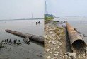 বেকুটিয়া সেতুর নিচে সরকারি পাইপ চুরি, ইউনিয়ন বিএনপির সভাপতিসহ আটক ৯