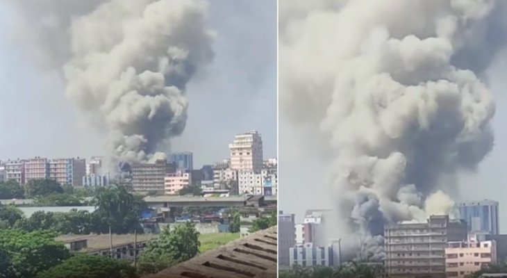 টঙ্গীতে ওষুধ কারখানার কেমিক্যাল গোডাউনে ভয়াবহ আগুন, নিয়ন্ত্রণে ৮ ইউনিট