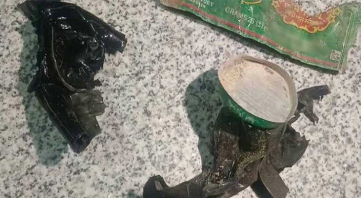 রাজধানীতে পুলিশ বক্সের সামনে ককটেল বিস্ফোরণ